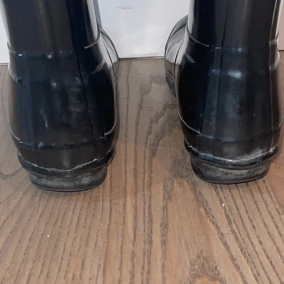 Hunter Women’s Original Adjustable Gloss Rain Boot Sz 6 - Picture 5 of 10